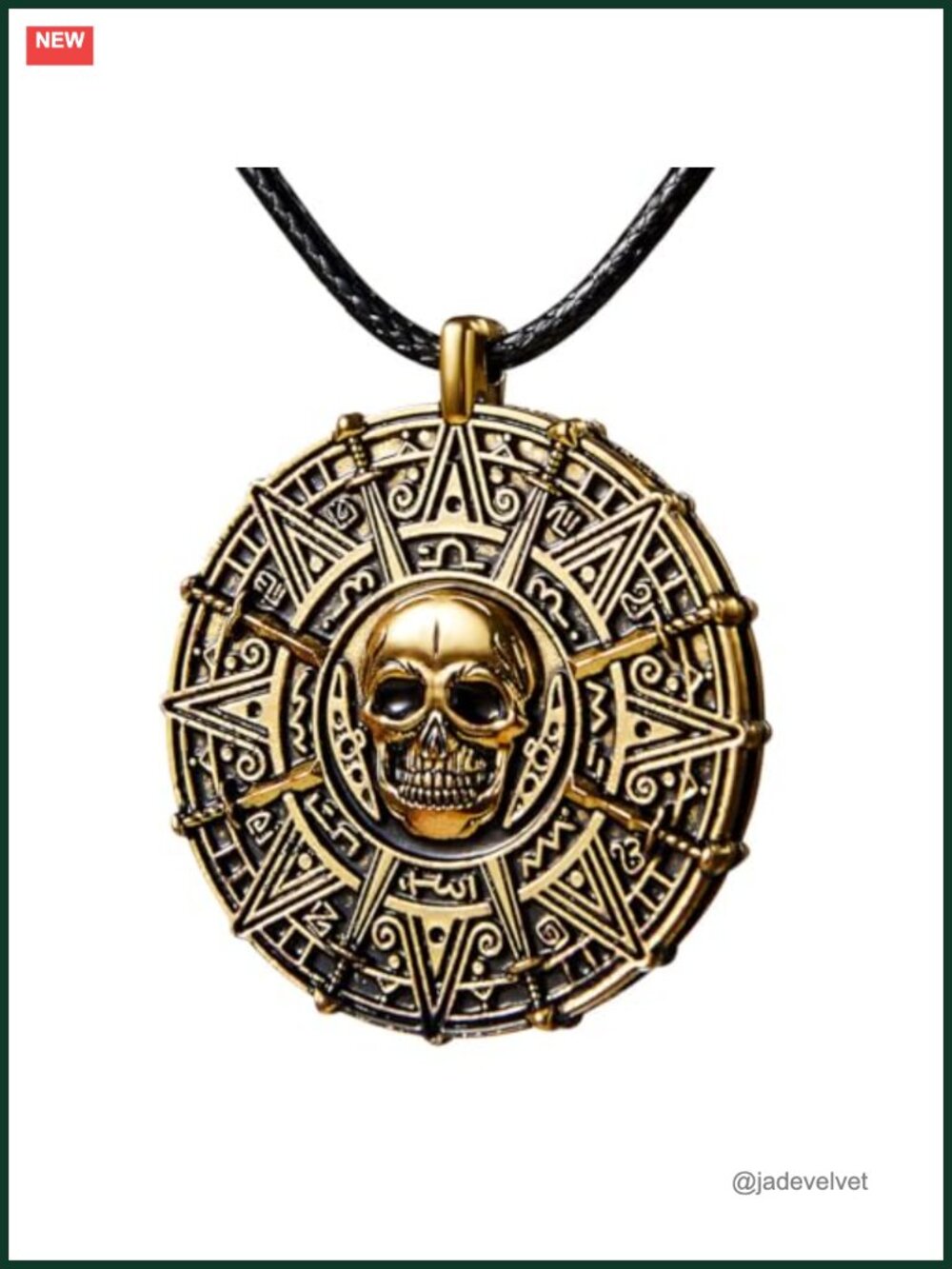 Pirate Coin Necklace Cosplay Costume Accessory